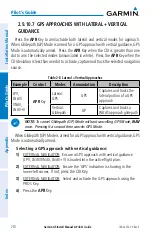 Preview for 226 page of Garmin Approach G5 - GPS-Enabled Golf Handheld Install Manual & Pilot'S Manual