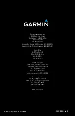 Preview for 238 page of Garmin Approach G5 - GPS-Enabled Golf Handheld Install Manual & Pilot'S Manual