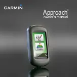 Garmin Approach G5 - GPS-Enabled Golf Handheld Owner'S Manual preview