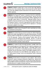 Preview for 7 page of Garmin Cirrus Perspective SR20 Cockpit Reference Manual