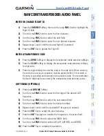 Preview for 25 page of Garmin DA42 G1000 Cockpit Reference Manual