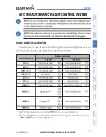 Preview for 29 page of Garmin DA42 G1000 Cockpit Reference Manual