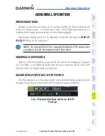 Preview for 61 page of Garmin DA42 G1000 Cockpit Reference Manual