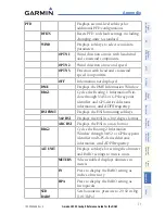 Preview for 87 page of Garmin DA42 G1000 Cockpit Reference Manual