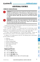 Preview for 61 page of Garmin DA42-L360 Cockpit Reference Manual