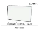 Garmin DEZLCAM OTR710 Owner'S Manual preview