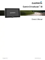 Garmin DriveAssist 50 Owner'S Manual preview