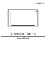 Garmin driveluxe 51 Owner'S Manual preview