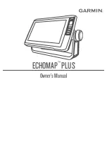 Garmin ECHOMAP PLUS Owner'S Manual preview