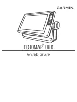 Garmin ECHOMAP UHD Manual preview