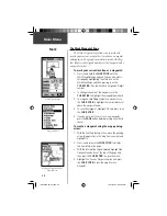 Preview for 34 page of Garmin Etrex Legend - GPS Receiver Owner'S Manual