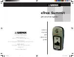 Preview for 73 page of Garmin eTrex Summit - Hiking GPS Receiver Owner'S Manual And Reference Manual