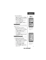 Preview for 47 page of Garmin eTrex Summit Owner'S Manual And Reference Manual