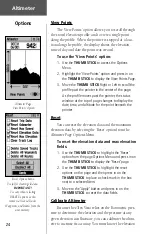 Preview for 34 page of Garmin eTrex Vista Owner'S Manual And Reference Manual