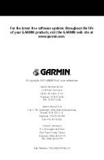 Preview for 84 page of Garmin eTrex Vista Owner'S Manual And Reference Manual