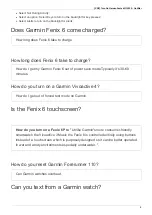 Preview for 2 page of Garmin fenix How-To