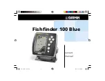 Preview for 1 page of Garmin Fishfinder 100 Blue Owner'S Manual