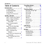 Preview for 4 page of Garmin Forerunner 405 Owner'S Manual