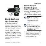 Preview for 11 page of Garmin Forerunner 405 Owner'S Manual