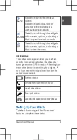 Preview for 3 page of Garmin FORERUNNER 55 Quick Start Manual