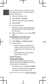 Preview for 6 page of Garmin FORERUNNER 55 Quick Start Manual