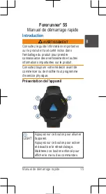 Preview for 15 page of Garmin FORERUNNER 55 Quick Start Manual