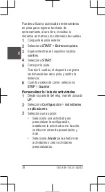 Preview for 36 page of Garmin FORERUNNER 55 Quick Start Manual