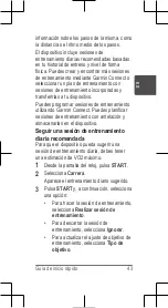 Preview for 43 page of Garmin FORERUNNER 55 Quick Start Manual