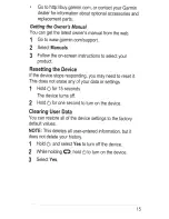 Preview for 15 page of Garmin Forerunner 620 Quick Start Manual