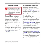 Preview for 3 page of Garmin foretrex 301 Owner'S Manual