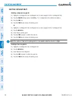 Preview for 192 page of Garmin G1000 Diamond DA42NG Pilot'S Manual