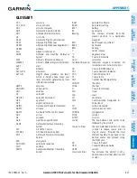 Preview for 621 page of Garmin G1000 Diamond DA42NG Pilot'S Manual