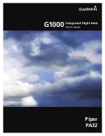Garmin G1000:Piper Pilot'S Manual preview