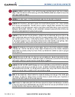 Preview for 5 page of Garmin G1000:Piper Pilot'S Manual