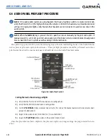 Preview for 132 page of Garmin G1000:Piper Pilot'S Manual