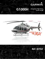 Garmin G1000H Pilot'S Manual preview