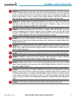 Preview for 5 page of Garmin G1000H Pilot'S Manual