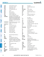 Preview for 488 page of Garmin G950 Pilot'S Manual