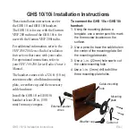 Preview for 2 page of Garmin GHS 10i Installation Instructions Manual