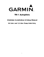 Garmin Gladiator TR-1 Installation Setup Manual preview