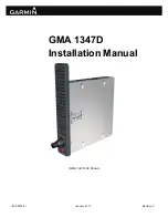 Garmin GMA 1347D-00 Installation Manual preview