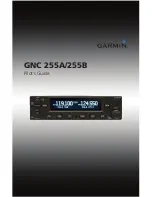 Garmin GNC 255 Pilot'S Manual preview