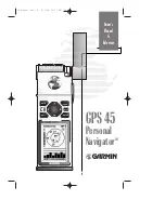 Garmin GPS 45 Owner'S  Manual  & Reference preview