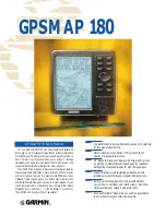 Garmin GPSMAP 180 Specifications preview