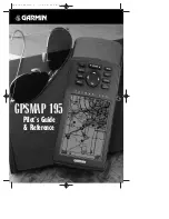 Garmin GPSMAP 195 Pilot'S Manual & Reference preview