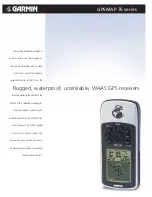 Garmin GPSMAP 76S Specification Sheet preview