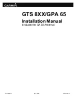 Garmin GPSMAP 800 Series Installation Manual preview