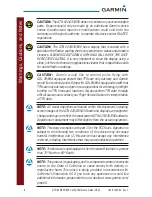 Preview for 4 page of Garmin GTN 625 Cockpit Reference Manual