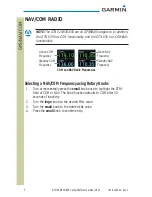 Preview for 8 page of Garmin GTN 625 Cockpit Reference Manual