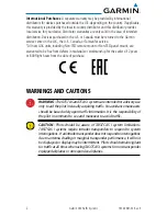 Preview for 4 page of Garmin GTS 820 TAS Pilot'S Manual